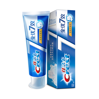 Зубная паста Crest 7-Effect для укрепления эмали 180г/тюбик