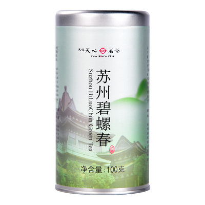 Tianfu tianxin suzhou biluochun 100g/can
