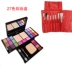 雅 Makeup Eye Shadow Box Tấm trang điểm cho người mới bắt đầu 27 Bộ màu ngọc trai Trang điểm màu nude Phấn má dạng phấn chống thấm mồ hôi bảng mắt clio pro eye palette Bộ sưu tập trang điểm