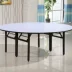 Cộng với bàn tròn lớn nhiều lớp bàn ăn sắt nhiều lớp gấp đồ nội thất khung bàn mới Trung Quốc bàn vuông thanh bàn vườn - FnB Furniture 	chân bàn gấp gọn FnB Furniture