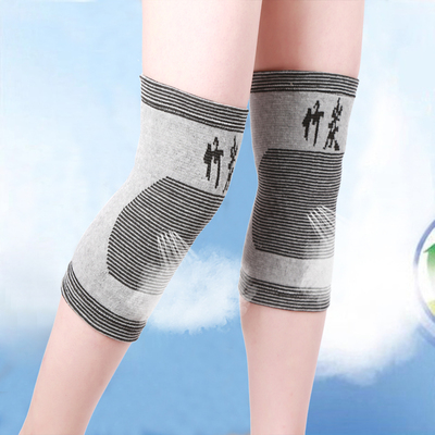竹炭护膝防寒保暖老寒腿男女式内用加长护膝盖护关节骑车防风护膝