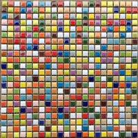 Строительные кубики, глина, черная белая мозаика, разноцветная головоломка, 10мм, 12мм, 15мм, мелкие частицы