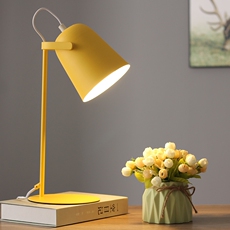 Лампа для чтения 简约现代马卡龙台灯学习专用卧室床头灯写字灯护眼书桌学生宿舍灯 OTHER