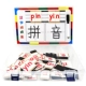 Pinyin thẻ từ câu đố câu đố trẻ nhỏ nhân vật hội tụ hỗ trợ giảng dạy học chữ từ nhỏ học tập đồ chơi