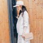 Chic nhỏ phù hợp với áo khoác mùa thu 2018 new ngắn trắng phù hợp với retro nữ phần mỏng Hong Kong hương vị ins giải trí áo khoác nữ cao cấp