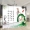Hàn Quốc bán vĩnh viễn hình xăm cửa hàng màn hình phân vùng micro nhựa gấp di động tùy chỉnh logo nền thẩm mỹ viện - Màn hình / Cửa sổ