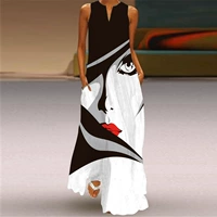Летняя модная сексуальная длинная юбка, платье, Amazon, европейский стиль