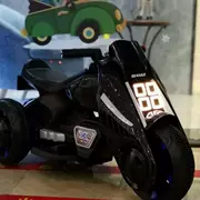 Xe máy trẻ em mới dùng pin xe máy ba bánh có thể lấy xe cảnh sát mô phỏng đồ chơi xe mô tô tự lái - Con lăn trượt patinet / trẻ em
