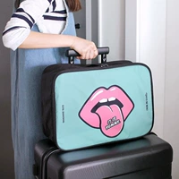 Du lịch đường dài túi nữ ánh sáng và dễ thương Hàn Quốc phiên bản của xe đẩy du lịch người đàn ông kinh doanh túi xách nhỏ túi lưu trữ hành lý balo nam du lịch