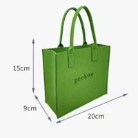 Зеленый, маленький, 20×15×9см, делается под заказ, с печатью вашего логотипа, 20×15×9см