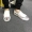 Giày vải Xishan port giày gió giản dị nhỏ màu trắng giày ma đôi thêu xã hội cũ Bắc Kinh giày vải giầy converse nữ