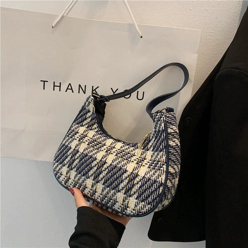 Универсальная небольшая сумка, расширенная сумка подмышку на одно плечо, осенняя, коллекция 2021, изысканный стиль