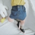 Quần bé trai Yuner Ma quần jeans bé trai mùa hè nước ngoài quần short bé denim rộng bé quần pp mỏng - Quần jean Quần jean