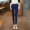 Hàn Quốc cao eo quần jean nữ chân quần bút chì quần Hàn Quốc phiên bản của kích thước lớn căng chín điểm mỏng mỏng quần sinh viên