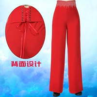 5d066 Брюки с бриллиантами -Red