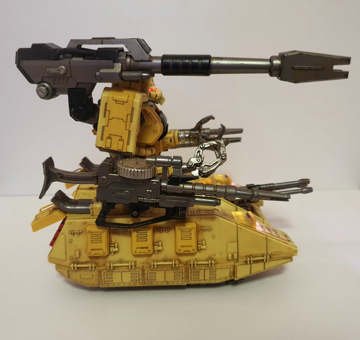 Yellow Zagu TankＭＯＴＯＲ 　 ＫＩＮＧ1 : 100MG edition Zagu Tank MS-06VZAKUTANK
