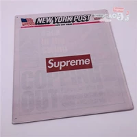 Supreme New York Post 18FW Open Season газета New York Post Spot