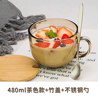 Camellia Brastice Cup+Стальная ложка+бамбуковые чехлы, стреляющие три