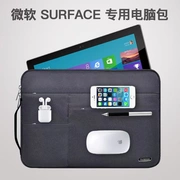 Microsoft Surface3 phẳng pro5 6 túi máy tính 12 túi bên trong pro4 phụ kiện 13,5 inch bảo vệ boo