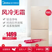 Tủ lạnh Midea Beauty BCD-166WM đôi cửa hộ gia đình nhỏ làm mát bằng không khí