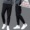 Hàn quốc ulzzang Harajuku bf gió chín điểm quần âu nam giới và phụ nữ thẳng quần chân cặp sinh viên quần harem triều