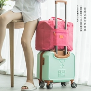 Túi hành lý nữ tay công suất lớn trọng lượng nhẹ du lịch ngắn khoảng cách du lịch xách tay nylon gấp du lịch đơn giản túi nam