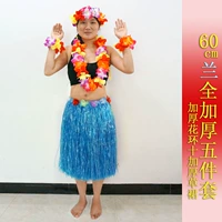 60 Полный утолщенный пять -синий синий цвет