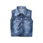 6 say đẹp trẻ em quần áo mùa thu boy cotton denim mềm vest trẻ em bé vest chất lượng tốt vest J các mẫu gile đẹp cho bé