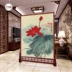 Trung Quốc mới màn hình phân vùng trang trí phòng khách hiện đại tối giản văn phòng khách sạn rắn gỗ màn hình hiên rỗng - Màn hình / Cửa sổ mẫu bình phong đẹp Màn hình / Cửa sổ