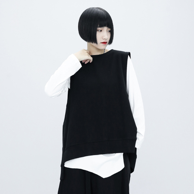taobao agent Set, jacket, black and white sexy T-shirt, universal vest