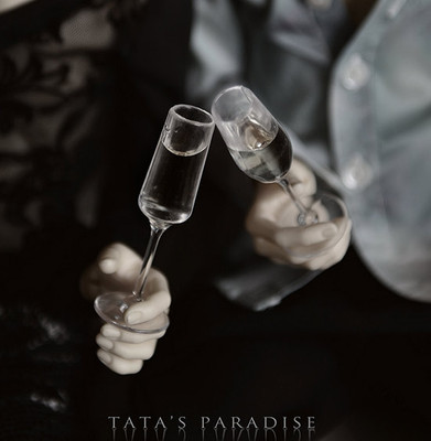 taobao agent BJD Was uses court retro accessories red wine glasses/champagne high cup rings juice