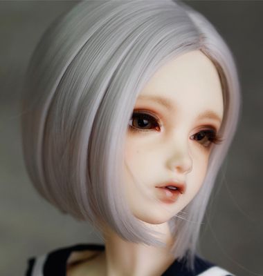 taobao agent Spot Crobi CRWL-126 three-point BJD baby wigs and rings juice