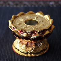 Рука Puli Shanpin, поворачиваясь через колесо Lotus Lotus Лучшая смола восемь Jixiang Lotus Lotus Буддийские продукты розовое золото