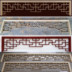 Màn hình góc hoa cửa và cửa sổ rắn gỗ lưới Trung Quốc cổ sàn trần nền tường Dongyang khắc gỗ cửa sổ phân vùng Màn hình / Cửa sổ