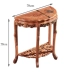 Gỗ gụ Hedgekey gỗ hồng mộc nội thất gỗ rắn cổ điển hình lưỡi liềm bàn bán nguyệt bàn gỗ hồng mộc Đài Loan - Bàn / Bàn bàn gỗ nguyên khối Bàn / Bàn