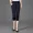 Mùa hè phụ nữ trung niên của cắt quần Mỏng giản dị ống túm cao eo thêu căng kích thước lớn mẹ nạp 7 điểm quần áo kiểu tuổi 60