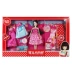 Kerr búp bê cô gái đồ chơi thiết lập hộp quà tặng bên búp bê cơ thể trẻ em phổ biến quà tặng - Búp bê / Phụ kiện Búp bê / Phụ kiện