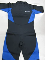 Áo tắm nam một mảnh da cá mập kích thước lớn góc phẳng quần áo chống nắng trẻ em bảo thủ - Nam bơi đầm quần bơi nam cao cấp