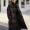 Thương hiệu nữ quầy hàng đích thực 2019 thu đông mới dài phần len kẻ sọc in áo khoác gió - Trung bình và dài Coat