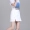 Vinshun Latila váy ngắn váy thể thao A-line váy đôi eo chống ánh sáng quần short nữ