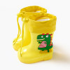 Yellow dinosaur, boots, 14cm