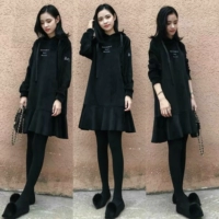 Áo bà bầu mới mùa đông 2018 phù hợp với phiên bản Hàn Quốc của những mẫu áo len mỏng mỏng thời trang cộng với áo bà bầu nhung mùa thu đông áo bầu thu đông