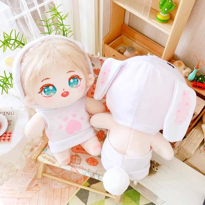 taobao agent Cotton doll, clothing, rabbit, 20cm, panda, backless