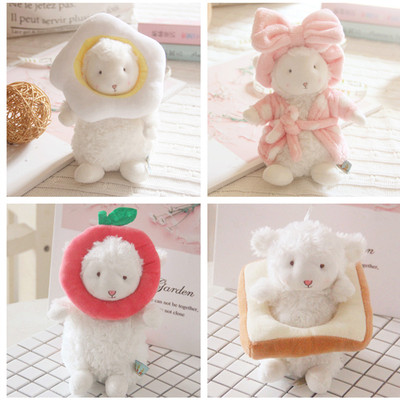 taobao agent Doll, clothing, small cute helmet, internet celebrity, bread, toast