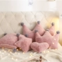 ins Angora thỏ thỏ tóc gối trên giường cô gái công chúa đáng yêu gió giường gối đệm sofa tựa lưng Thái - Trở lại đệm / Bolsters gối lót lưng ghế văn phòng