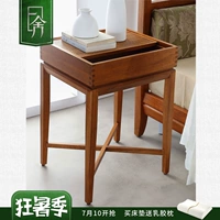 Một phong cách Trung Quốc phong cách Đông Nam Á đồ nội thất trầu hạt óc chó gỗ rắn phân loại đa chức năng lưu trữ bàn cạnh giường ngủ tủ em bé