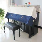 Châu Âu in bông vải che đàn piano che nửa đầy bụi che che khăn tay áo bảo vệ phim hoạt hình trẻ em cao cấp đàn piano Phi - Bảo vệ bụi