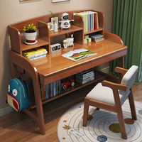 Детские учебные столы и стулья могут поднять и вниз по всем -столешко деревянным столом с книжной полкой домашней спальни начальной школы.