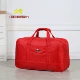 Красный большой дизайнерский чемодан