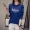 Thu đông 2018 phiên bản Hàn Quốc mới của áo thun nhung cộng với chất liệu nhung dày cộng với phân bón để tăng độ béo mm cho áo sơ mi nữ tay dài áo thun nữ